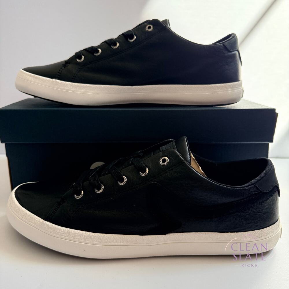 Sperry Sandy LTT Black Leather Men's 10